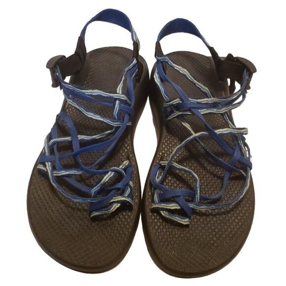 Chaco ZX3 Yampa Sandals Sand Dune Blue Womens Size 11 - Picture 2 of 5
